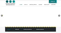 Desktop Screenshot of bowmanmasonry.com